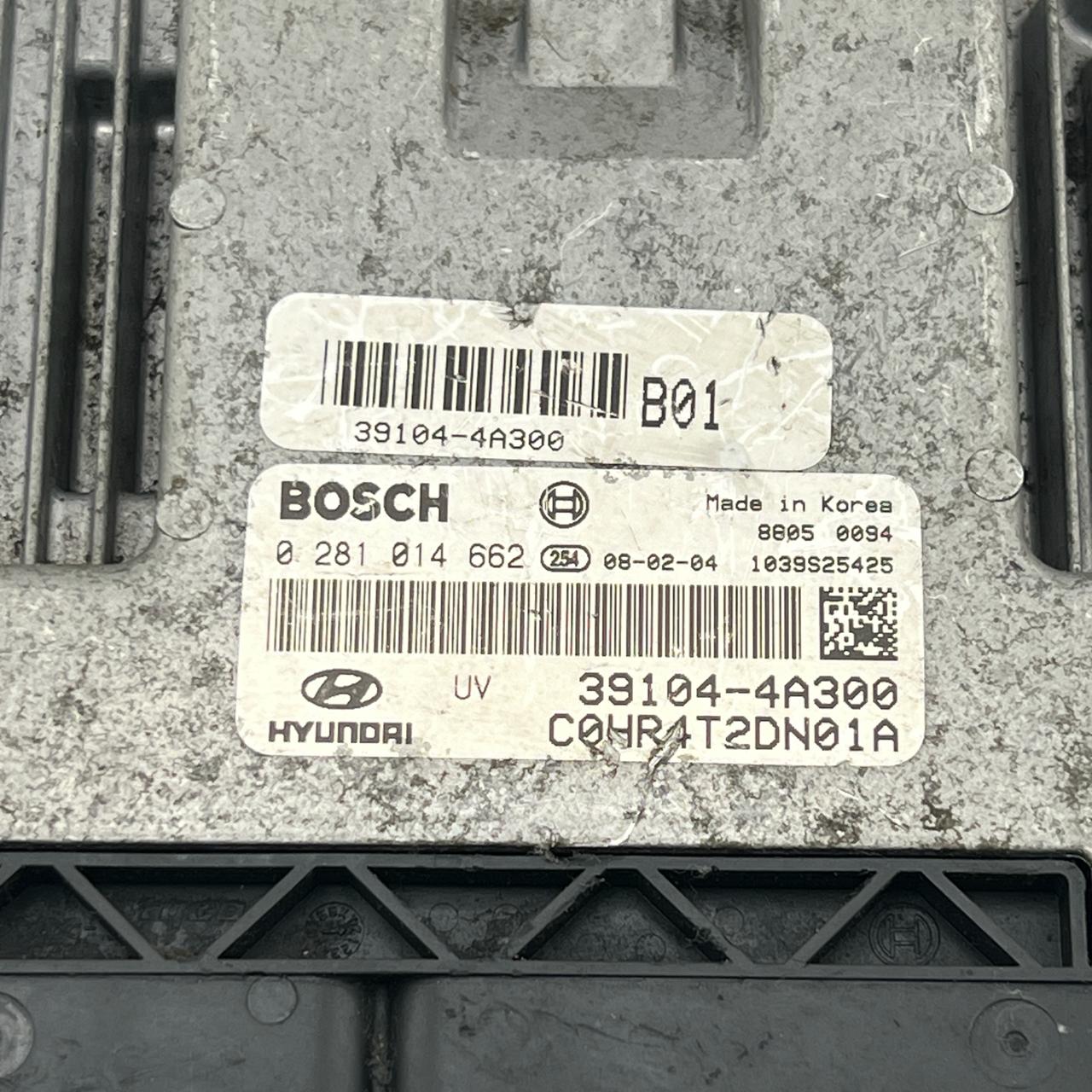 ECU, Kia-Hyundai, 0 281 014 662 0281014662 39104-4A300 391044A300