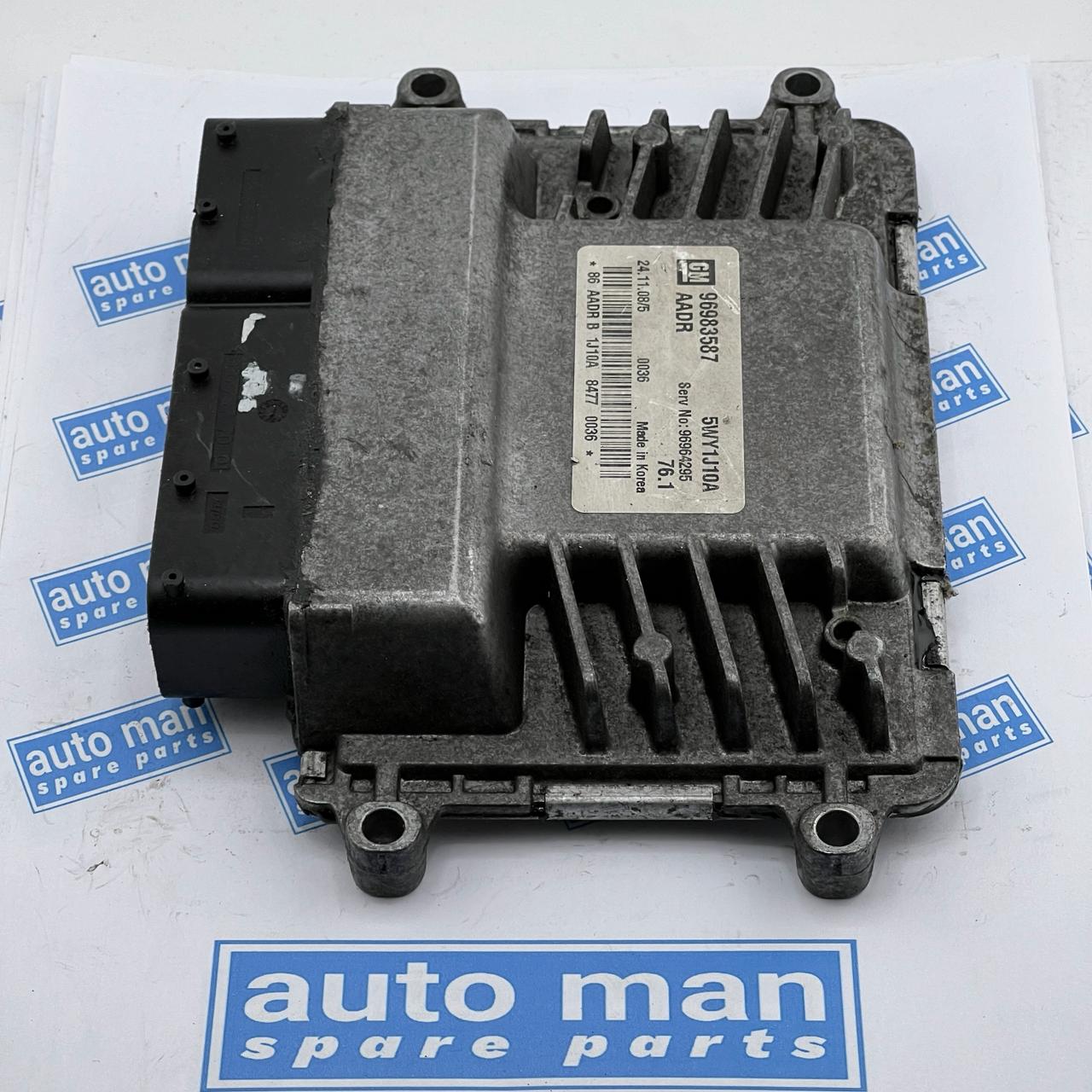 وحدة التحكم الإلكترونية للمحرك GM Daewoo CHEVROLET Cruze Premier 2009 96983587 5WY1J10A