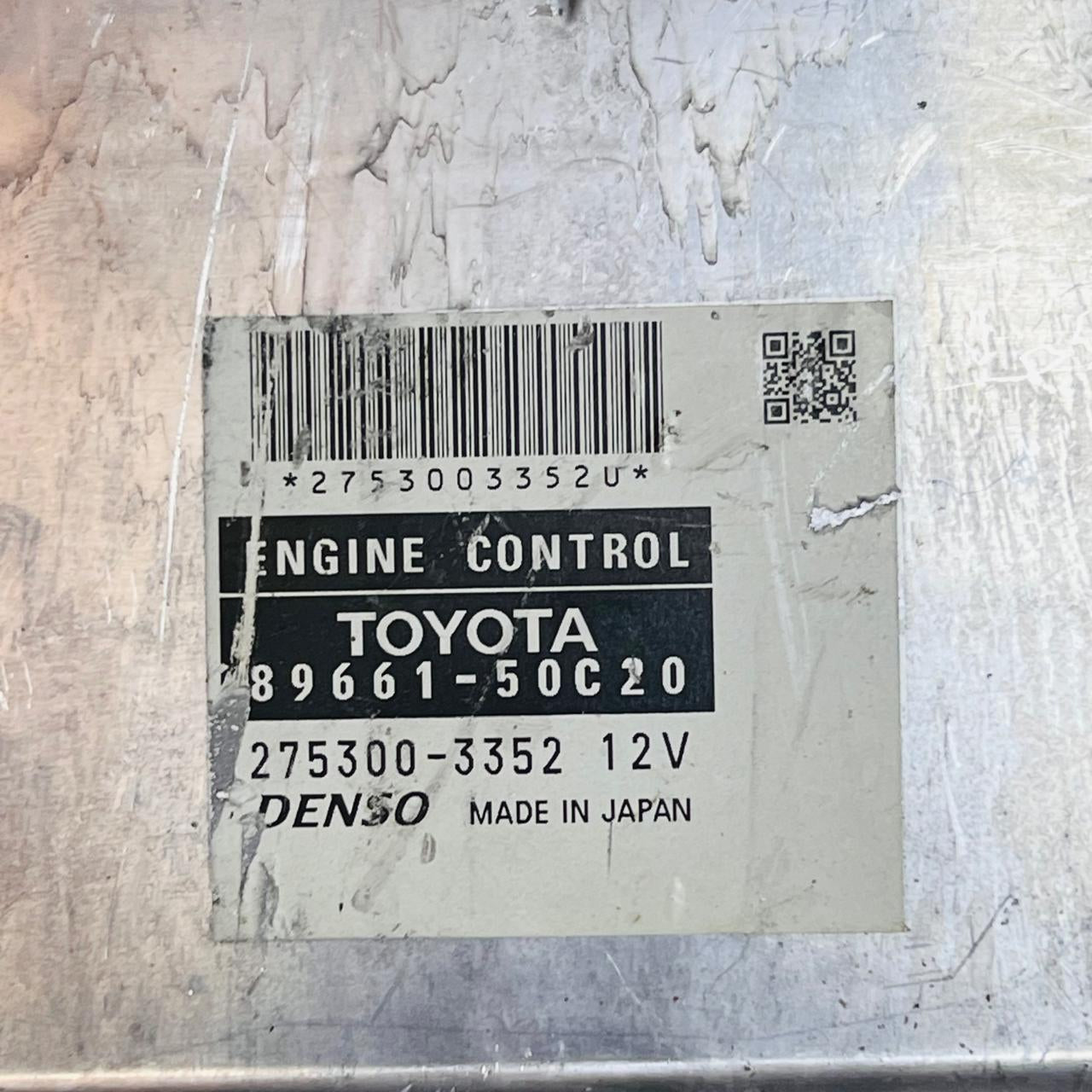 89661-50C20 ECU Engine Control Module Lexus LS460 LS460L OEM Denso