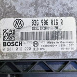 03G906016R / 0281012220 Volkswagen Golf Plus ECU (1.9 TDI) OEM Engine Control Unit, automan spare parts