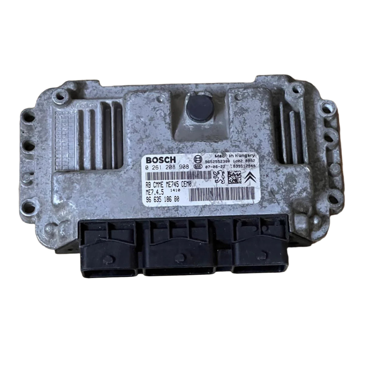 2006 سيتروين كسارا بيكاسو 1.6i 16V 5DR NFU محرك ECU 9663518680 0261208908 