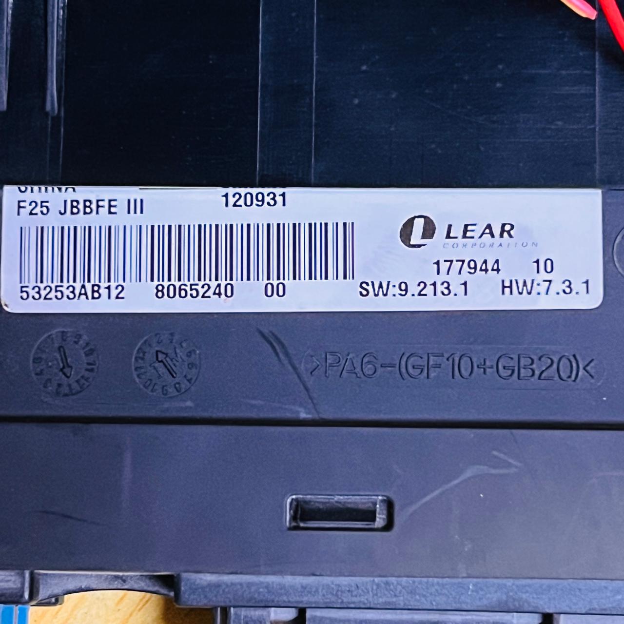 9210863-02 / 1-1703344-4 / 177944 10 / 921086302 / 117033444 / 17794410 BMW X3 F25 Fuse Box / Body Control Module (BCM) Genuine OEM Fuse Relay Junction Box, automan spare parts