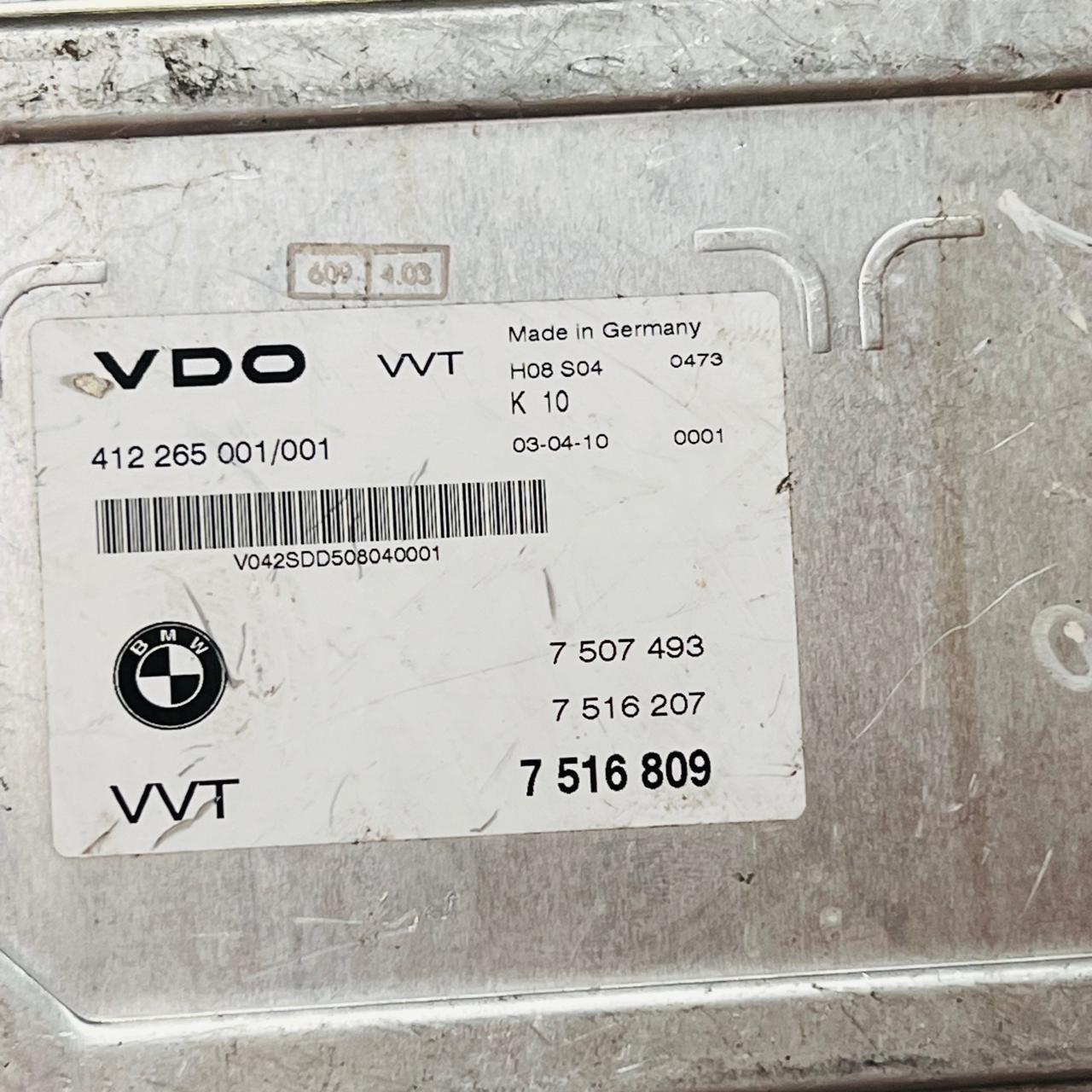 7516809 وحدة التحكم Valvetronic لسيارة BMW الفئة الثالثة E46 412265001