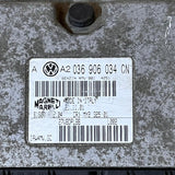 وحدة تحكم المحرك ECU فولكس فاجن فولكس فاجن جولف بورا 1.6 AZD 036 906 034 CN، 036906034CN، 61600.612.03، IAW4MV.GC، IAW4MVGC
