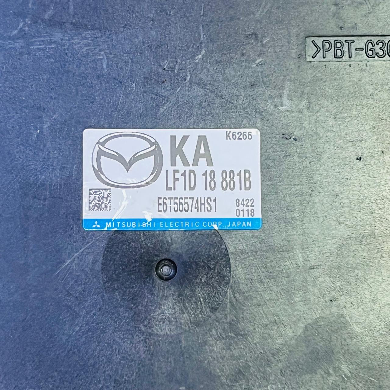 LF1D18881B Mazda 3 Bk Engine Control Unit E6T56574HS1 ECU OEM, automan spare parts