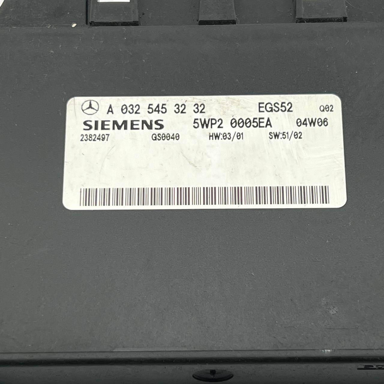 وحدة التحكم في ناقل الحركة TCM TCU لسيارة مرسيدس W204 C240 ​​C320 موديل 03-04 رقم 0325453232 OEM