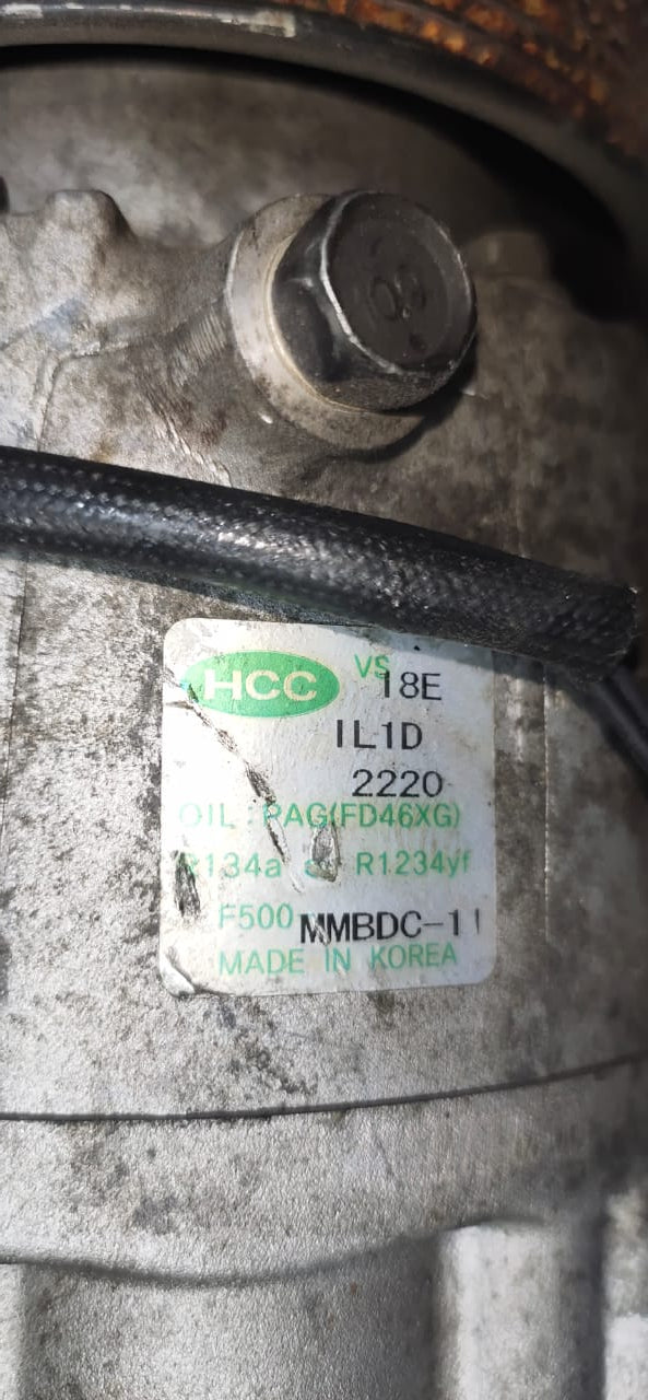 AC Compressor F500-MMBDC-11 Fits Hyundai Santa Fe and Grand Santa Fe F500MMBDC11