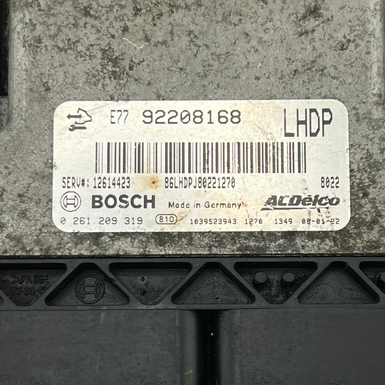 وحدة التحكم الإلكترونية في المحرك لسيارة بونتياك Ecu Ecm 92208168 2008 2009 0261209319