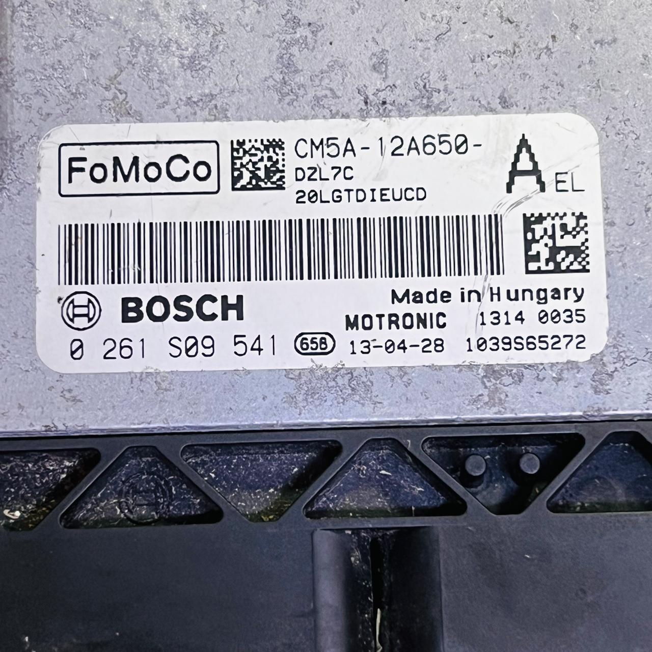 0261S09541 / CM5A-12A650-DZL7C / 1039S65272 For Ford Focus 2.0L Petrol Engine Control Unit ECU 2011–2015, automan spare parts
