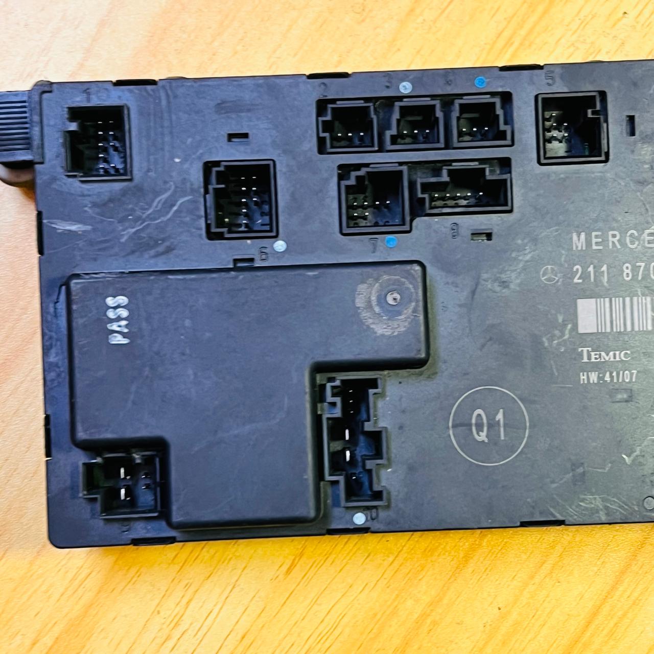 2118702885 Mercedes W211 Front Right Door Control Module 00401605 OEM BCM, automan spare parts
