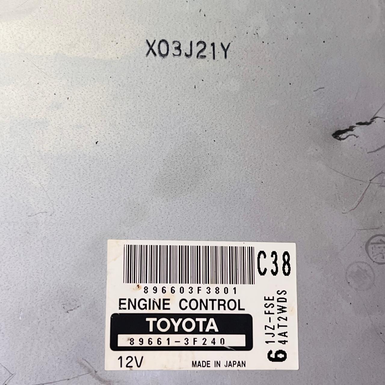89661-3F240 TOYOTA Crown ECU 1JZFSE Engine Control Unit AUTOMAN SPARE PARTS