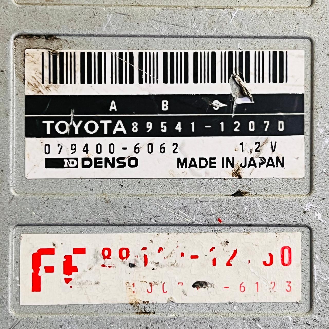 89541-12070 / 079400-6062 / 8954112070 / 0794006062 Toyota Corolla Wagon E10 ABS ECU | 1.3 XLi 16V 1991 Genuine OEM, automan spare parts