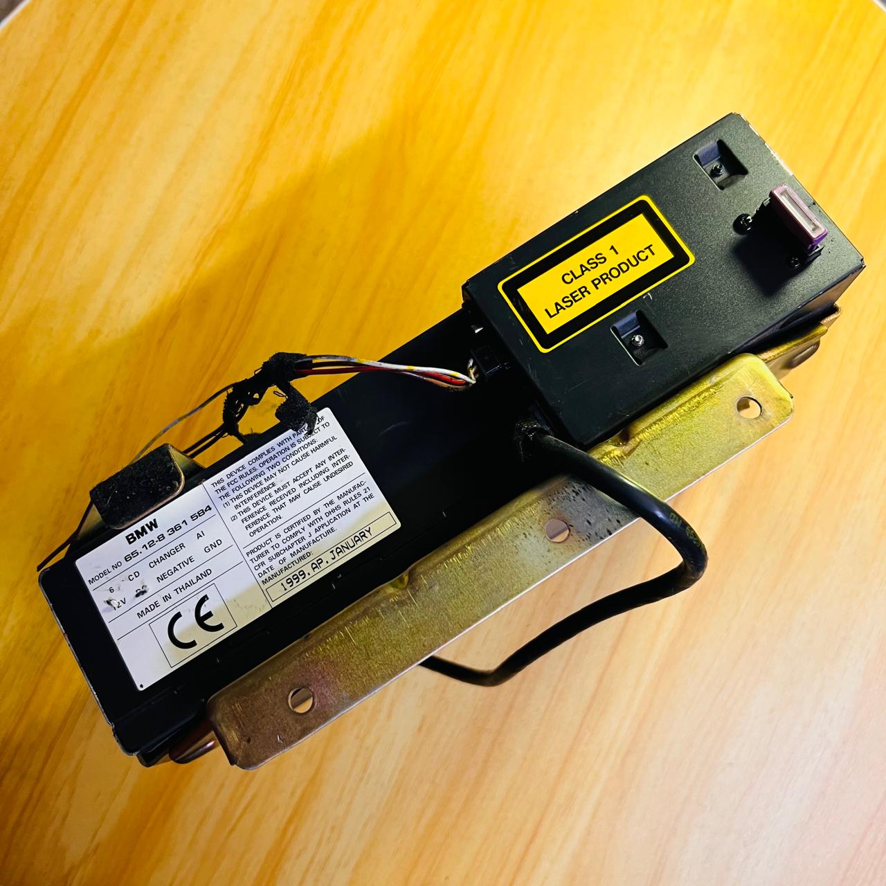 65128361584 / 8361584 / 8364931 BMW 6-Disc CD Changer Player OEM – Fits E46 E39 E83 E53 and BMW/MINI/Rolls-Royce Models, automan spare parts