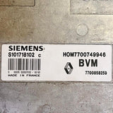 S101718102C / HOM7700749946 / 7700858259 Renault Engine Control Unit ECU Genuine, auto man spare parts