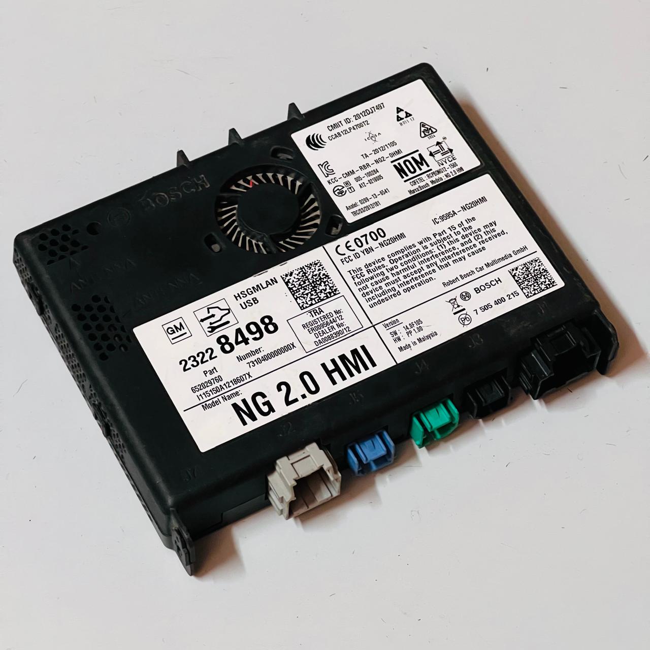 وحدة التحكم GM NG 2.0L HMI إسكاليد ESV سوبربان يوكون إمبالا 23228498