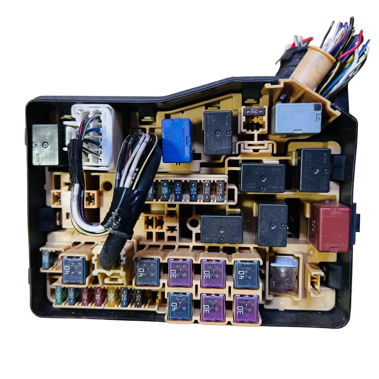 pa66+ppe Toyota Avensis Verso 2.0 VVT-i 2004 BSI Fuse Box Body Control Module OEM, automan spare parts