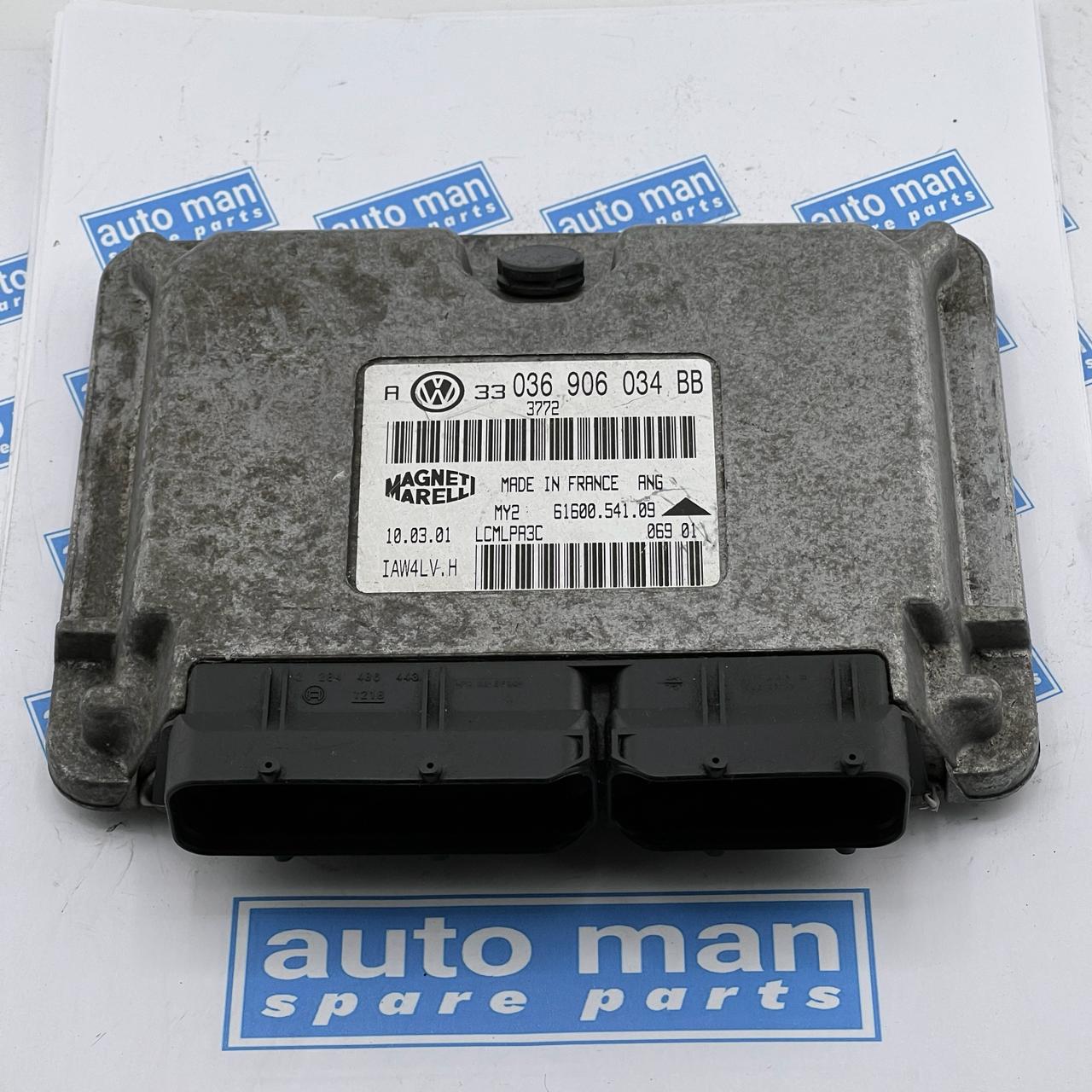 036906034BB وحدة التحكم في محرك البنزين VW Golf MK4 1.6 وحدة التحكم الإلكترونية 036906034 BB