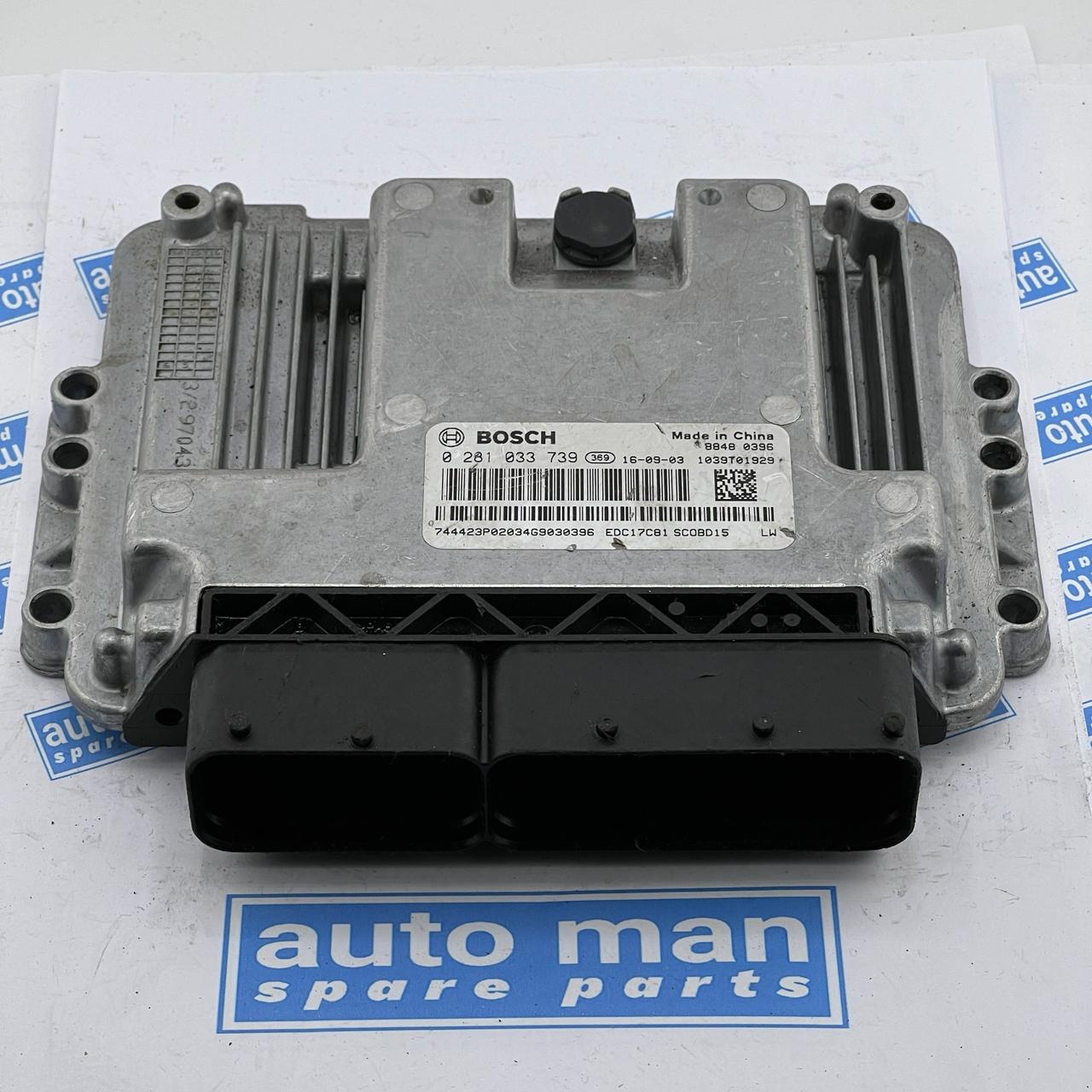 وحدة التحكم الإلكترونية BOSCH 0281033739 EDC17C81 لـ MAXUS