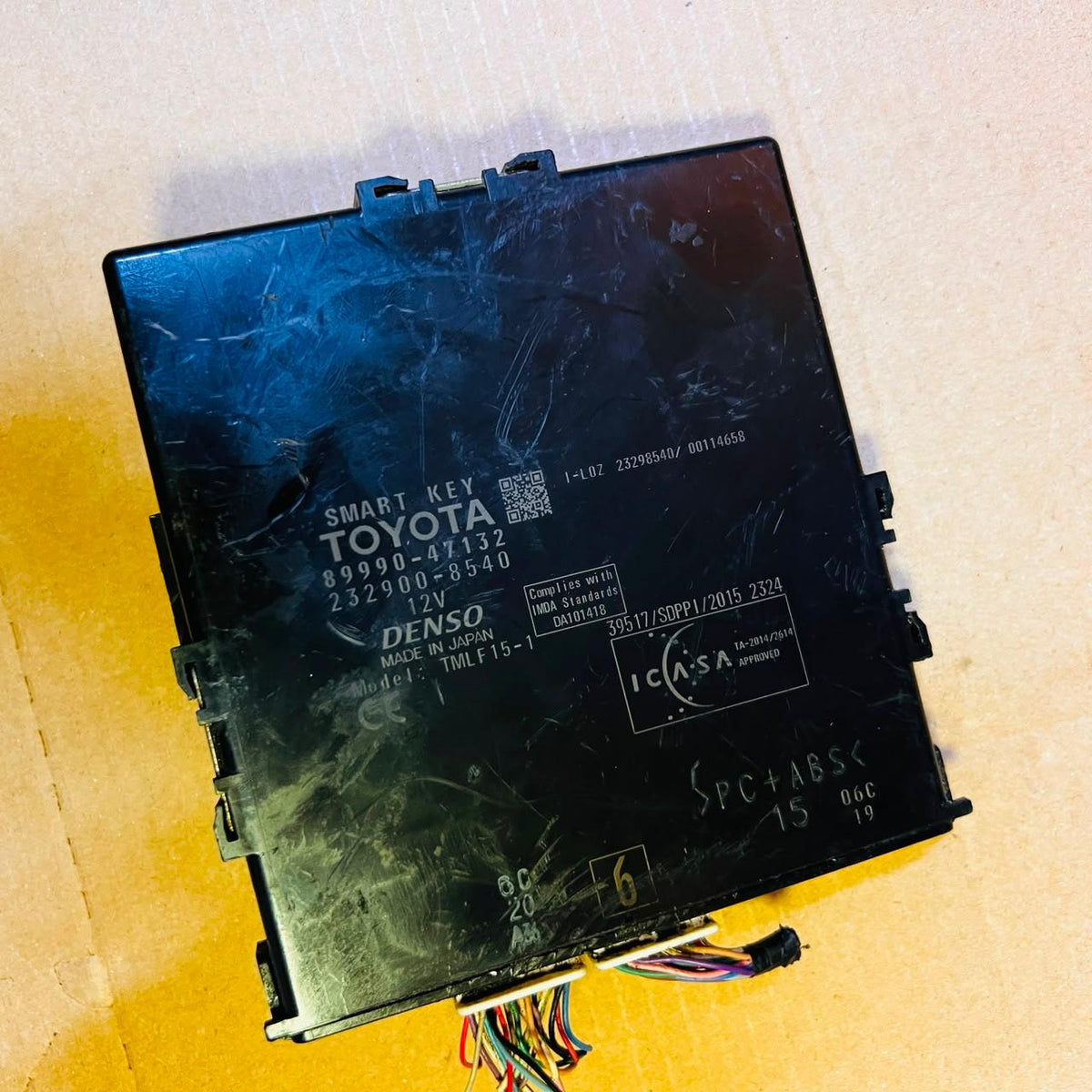 89990-47132 / 232900-8540 / 8999047132 / 2329008540 Toyota Prius IV MK4 Smart Key Control Module ECU Genuine OEM (2016–2021), automanspareparts