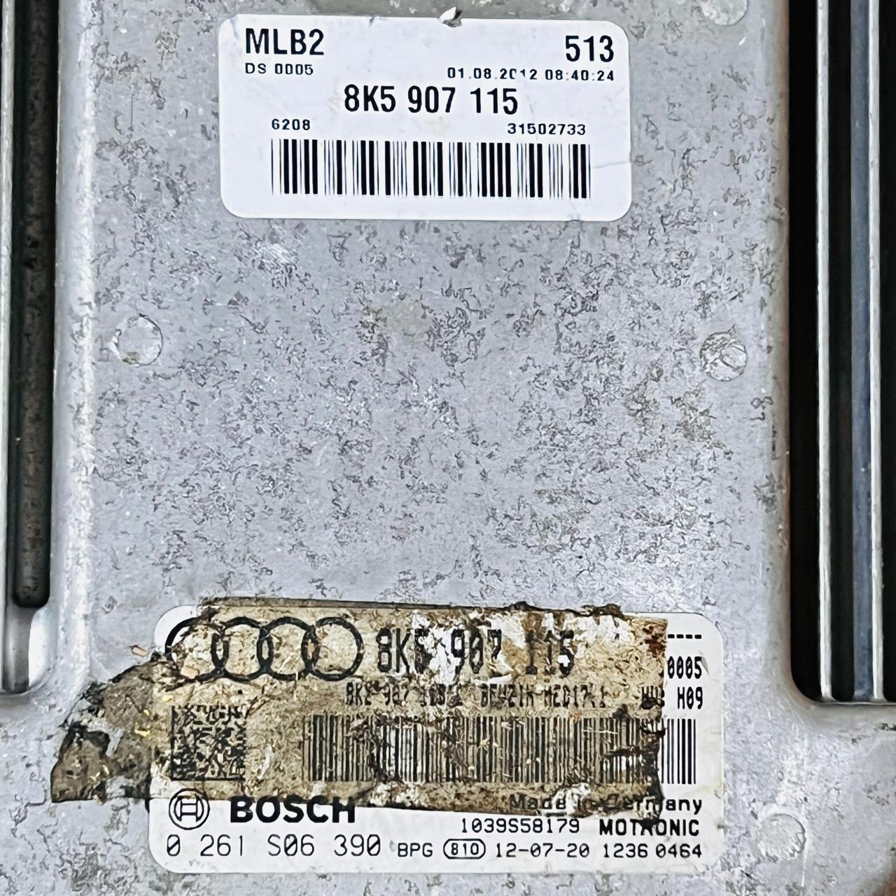 ECU Engine control unit  Audi A5 2.0 TFSI  0 261 S06 390 0261S06390 8K5 907 115 8K5907115