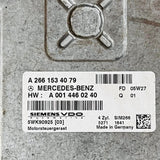 Mercedes-Benz W169 A Class A170 Petrol Engine ECU  A2661538879 5WK90925