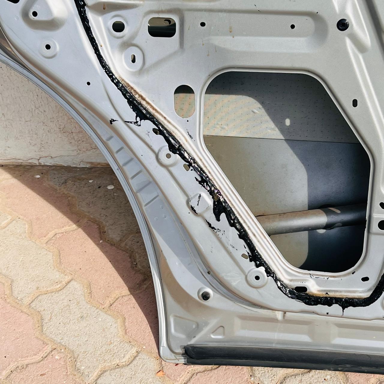 Infiniti QX56 11-13 Rear Door Left Driver Silver H210A-1LAMA OEM