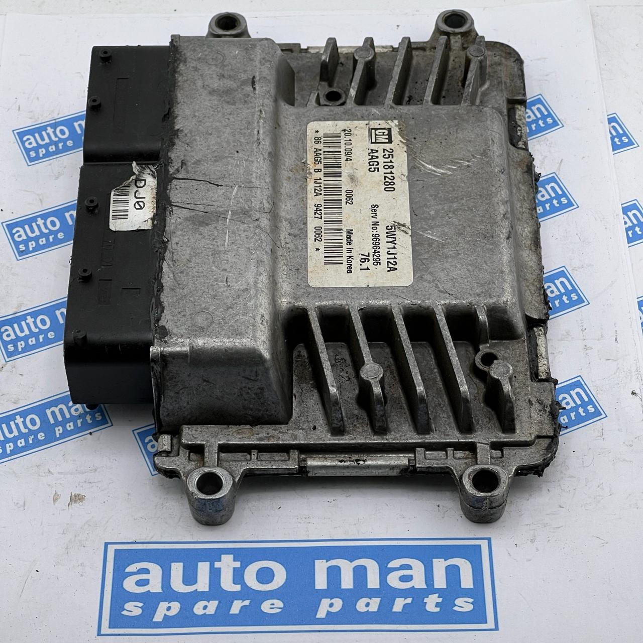 Chevrolet Cruze Engine Ecu 5WY1J12A 25181280