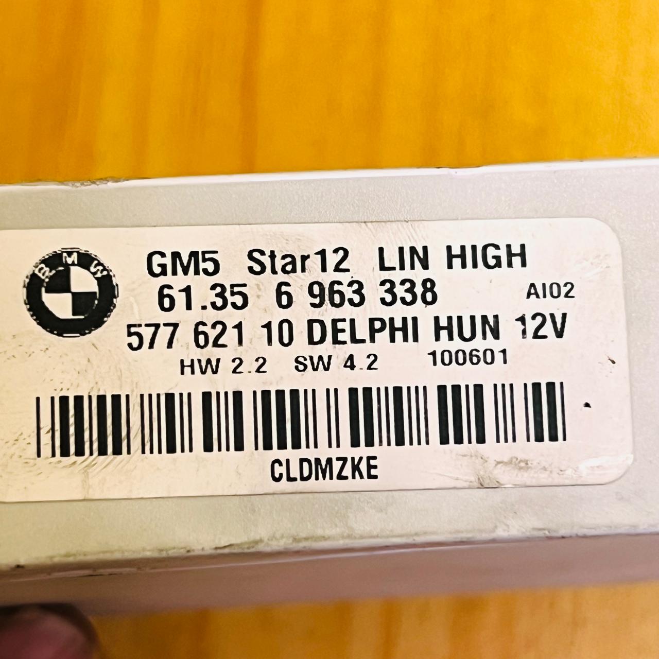 6963338 / 61.356963338 / 57762110 BMW E46 E83 E52 3 X3 Z8 series GM5 Body Control Unit LIN HIGH, automan spare parts