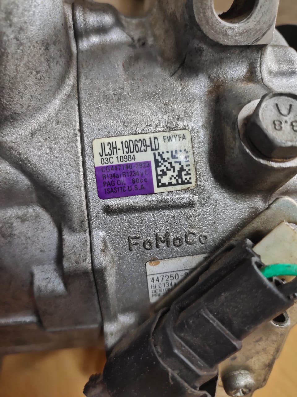 JL3H-19D629-LD AC Compressor Ford V8 YC594 CC921