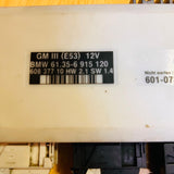 61.35-6915120 / 6915120 / 60837710 / 601-0731-015 Body Control Module (BCM) BMW X5 E53, automan spare parts