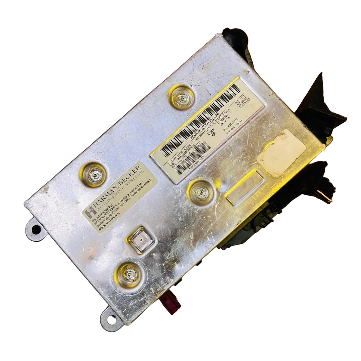 7L5.035.729C / 997.646.209.01 / 109331257A / 7L5035729C / 99764620901 Porsche Cayenne 2008 Bluetooth Phone Control Module OEM, automan spare parts