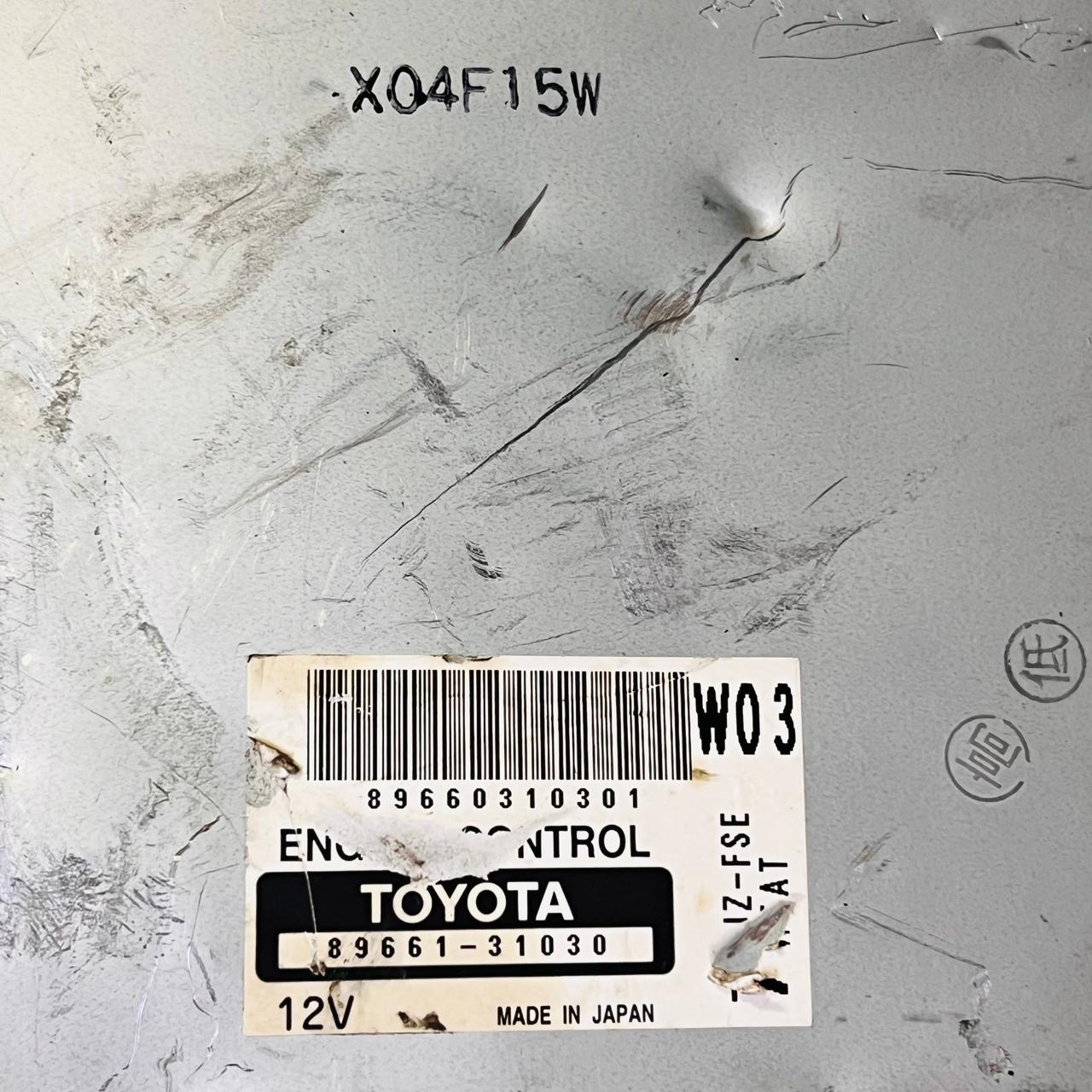 89661-31030 Toyota Engine Control Unit ECU 1JZFSE JZX90 Genuine ECU 8966131030 AUTOMAN SPARE PARTS