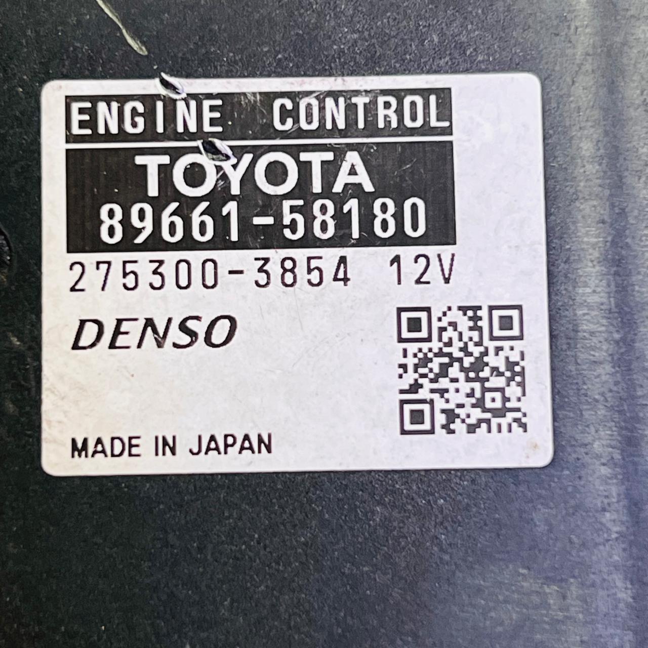 89661-58180 / 275300-3854 / 8966158180 / 2753003854 Toyota Alphard / Vellfire ECU, automan spare parts