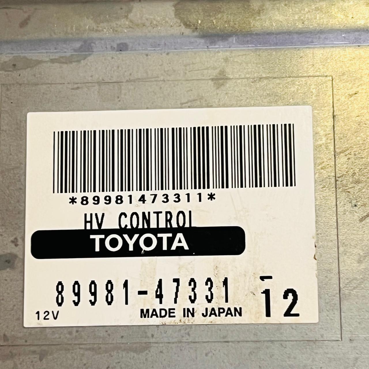 89981-47331 / 8998147331 / 8998147331 Genuine 2003–2011 Toyota Prius Hybrid Vehicle Control Unit OEM, automan spare parts