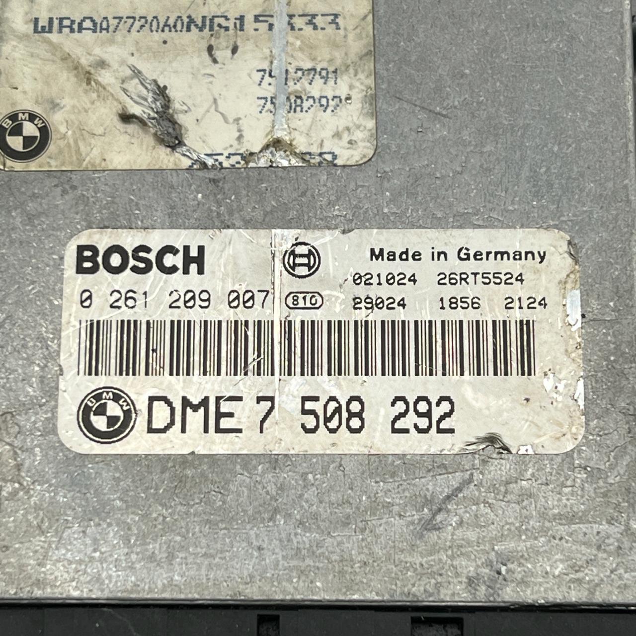 2003 BMW الفئة الثالثة 318i SE 4DR E46 N42B20 وحدة تحكم المحرك DME7508292 0261209007