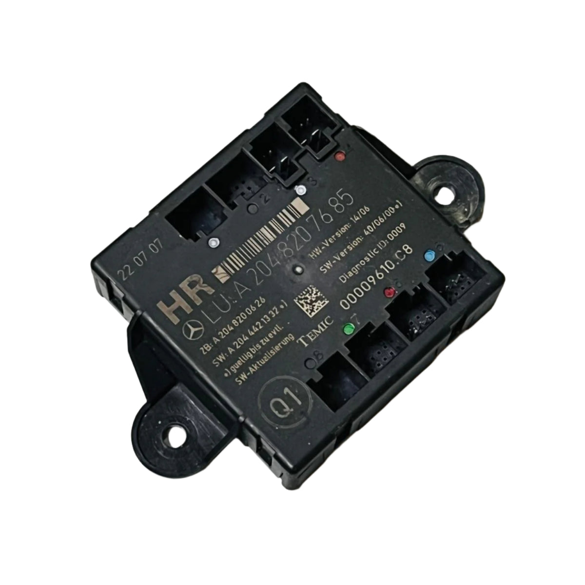 Mercedes-Benz C W204 Door control unit  A2048207685 A2048200626 A2044421332