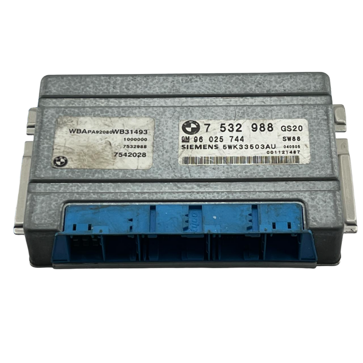 وحدة التحكم في ناقل الحركة TCU لسيارة BMW X3 موديل 2004 رقم 7532988 / 5WK33503AU OEM DK908328