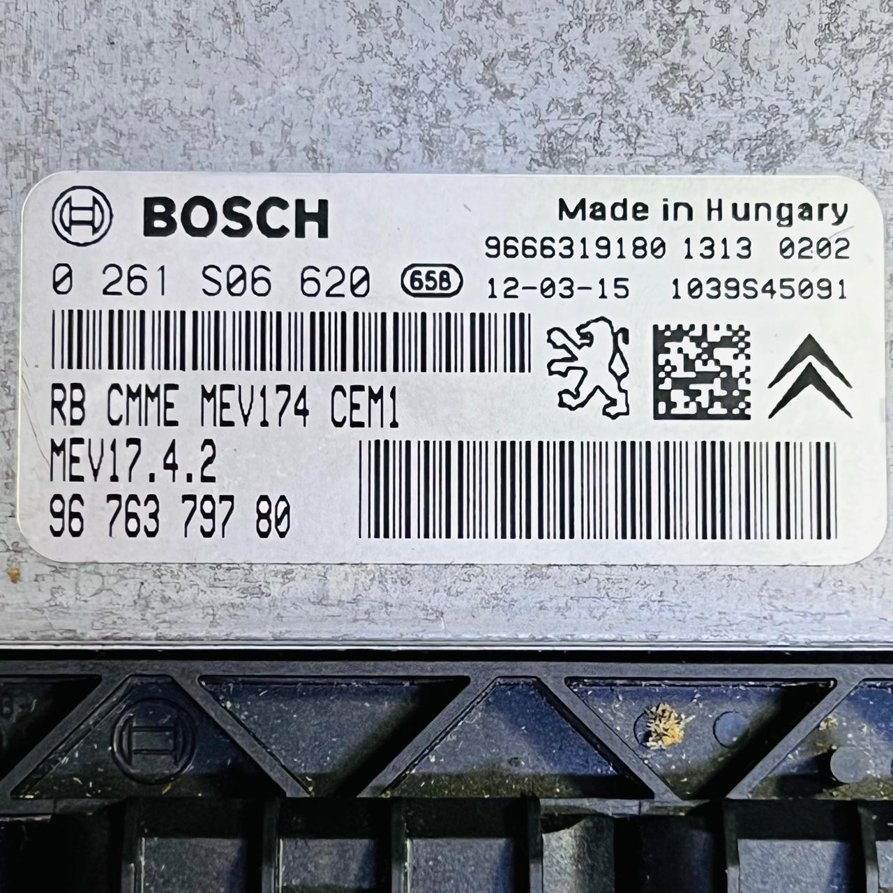 0261S06620 Engine Control Unit 9676379780 ECU for Citroen C4 9666319180, automan spare parts