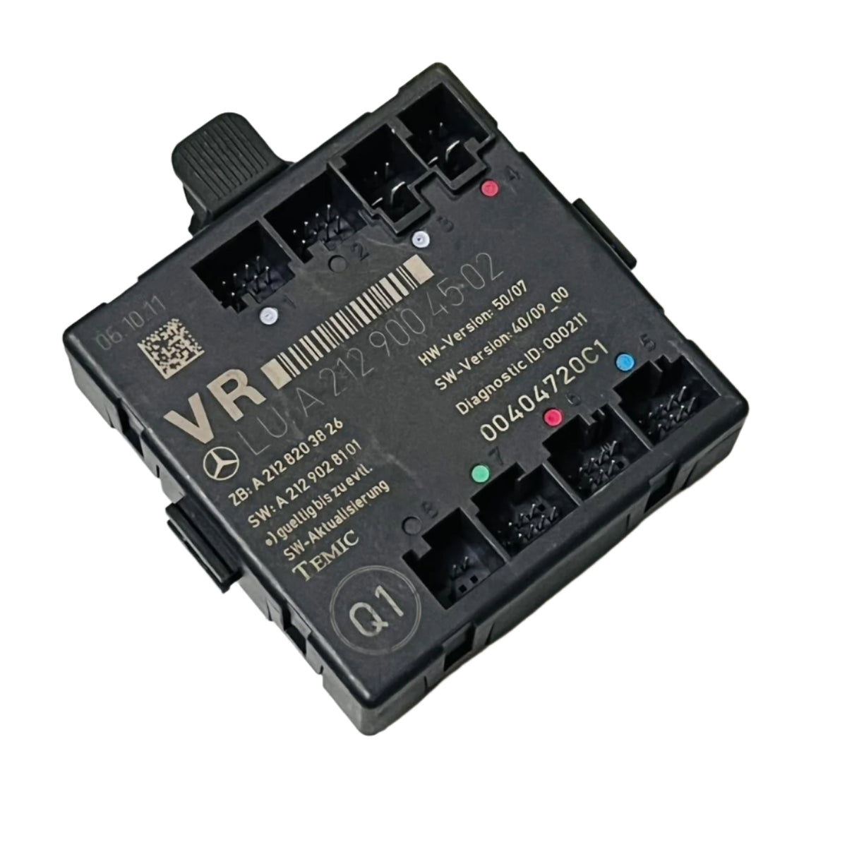Mercedes E Class W212 Right Front Door Control Module A2129004502