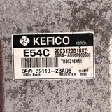 2012 Hyundai Accent Engine Control Computer ECM ECU 39110-2BAD5  391102BAD5