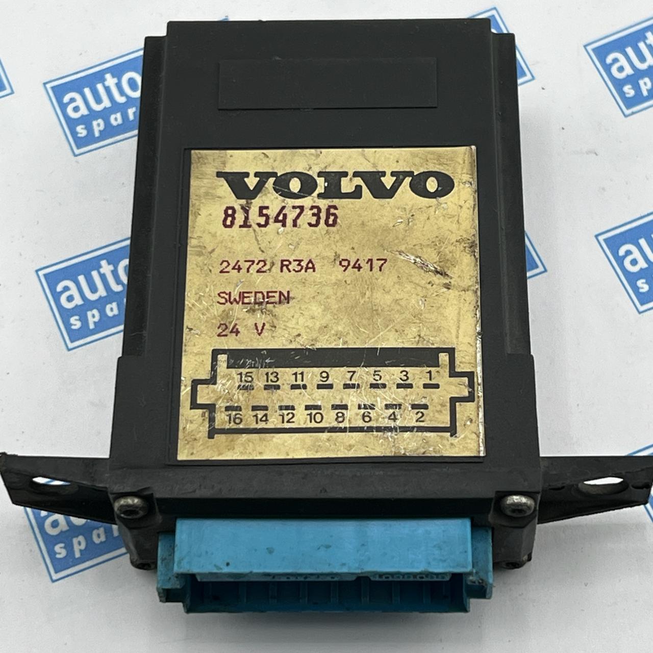 8154736 وحدة التحكم ECU قفل مركزي قطع غيار شاحنات فولفو 2472 R3A